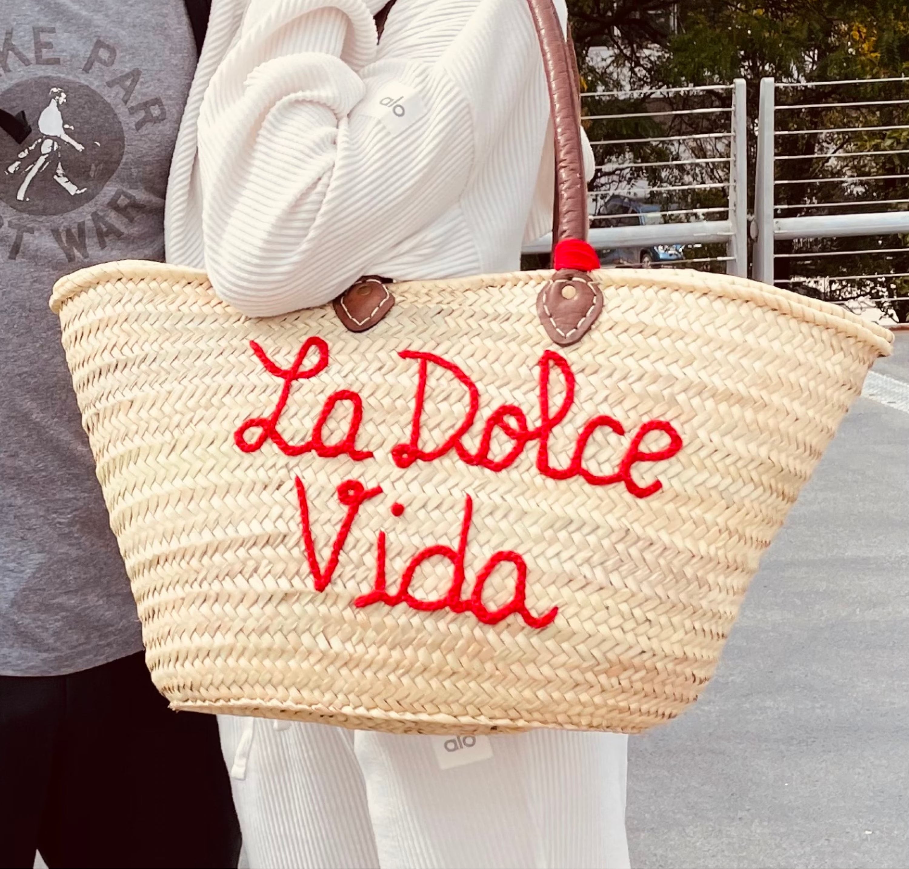 Personalised straw online bag